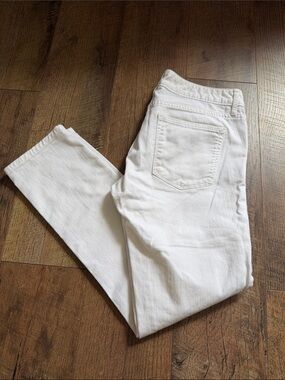 GAP Men's Skinny White Denim Jeans